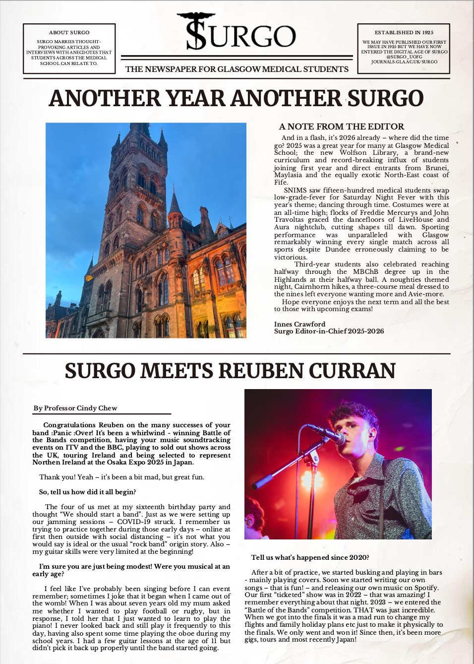 					View Vol. 3 No. 2 (2026): Surgo Refreshers' Edition 
				